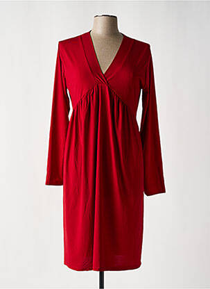 Rochie midi roșu OTTANTOTTO femeie