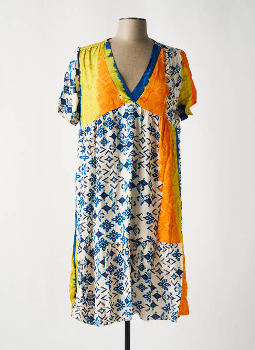 Rochie midi albastru OTTANTOTTO femeie