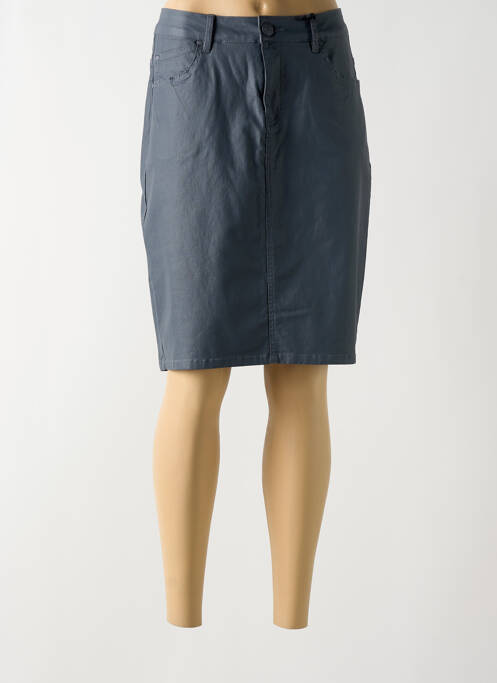 Fustă midi gri TELMAIL femeie