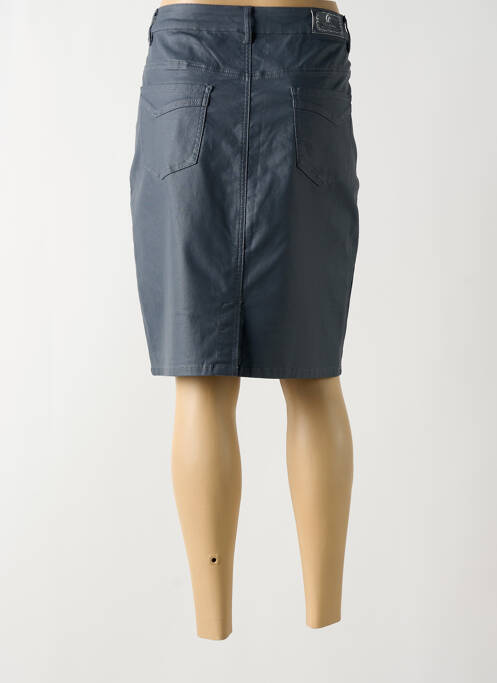 Fustă midi gri TELMAIL femeie