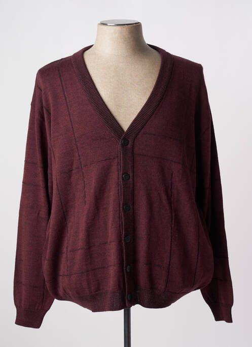 Vestă cu mâneci lungi roșu FISCHER bărbat