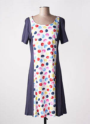 Rochie midi albastru MASSANA femeie