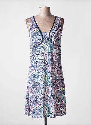 Rochie midi fără mâneci fără mâneci albastru MASSANA femeie