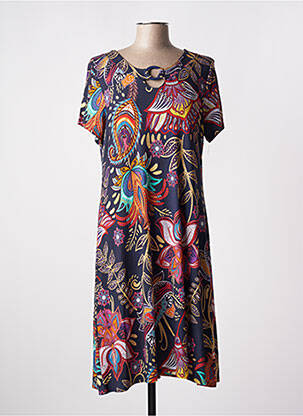 Rochie midi albastru MASSANA femeie