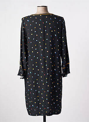 Rochie midi mâneci lungi mâneci lungi negru TELMAIL femeie