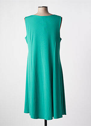 Rochie midi fără mâneci fără mâneci verde ALEXANDRE D. femeie