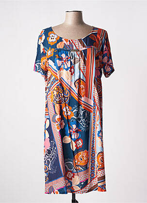 Rochie midi portocaliu MASSANA femeie