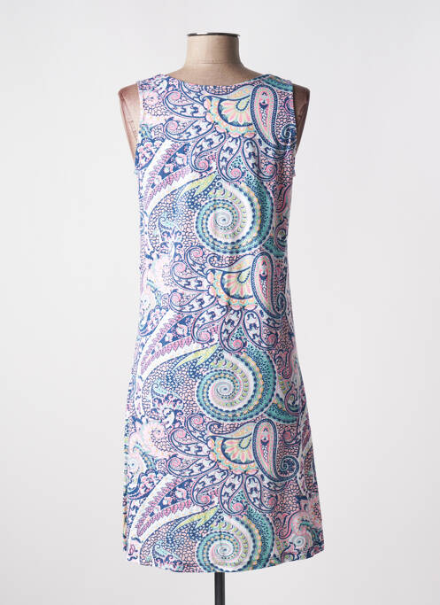 Rochie midi albastru MASSANA femeie