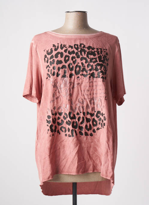 Tricou roz CAPUCCINO femeie