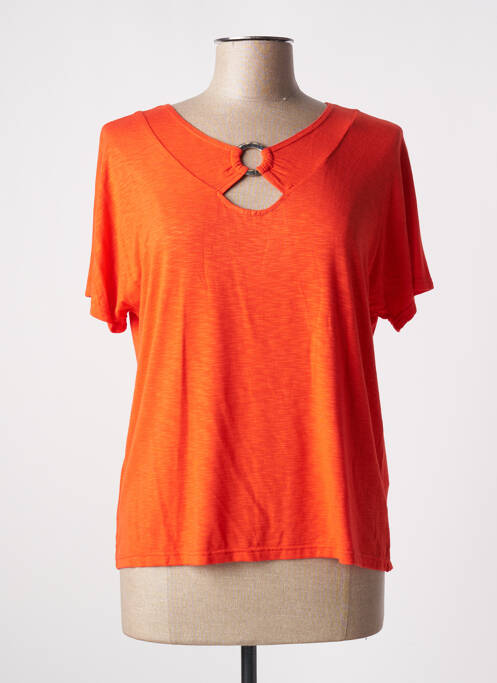 Tricou portocaliu TELMAIL femeie