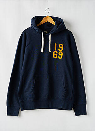 Hanorac cu glugă albastru 1969 bărbat