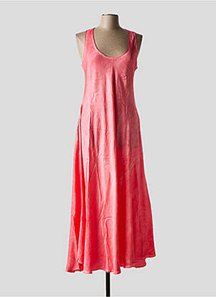 Rochie lungă roz SEMIOLOGY femeie