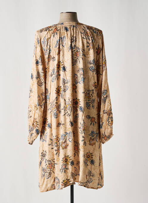 Rochie midi bej CISO femeie