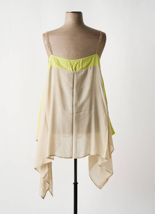 Tunică mâneci lungi bej LA STAMPA femeie