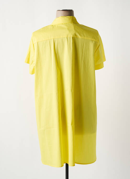 Tunică mâneci scurte galben MAT. femeie