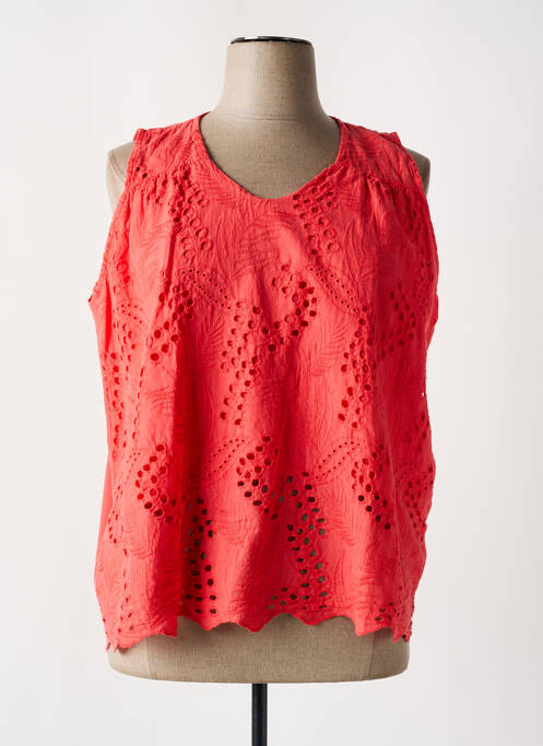 Top roz COULEURS DU TEMPS femeie