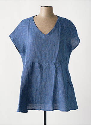 Tunică mâneci scurte albastru MES SOEURS ET MOI femeie