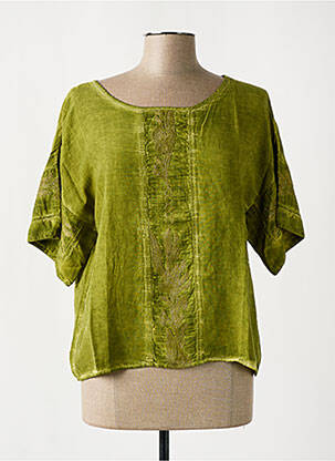 Bluză verde SEMIOLOGY femeie