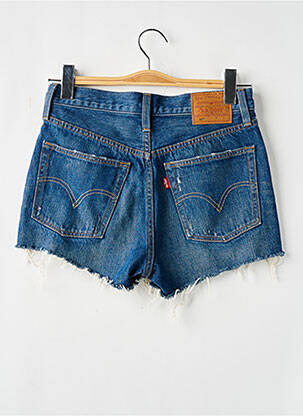 Șort țesătură denim talie înaltă albastru LEVI'S femeie