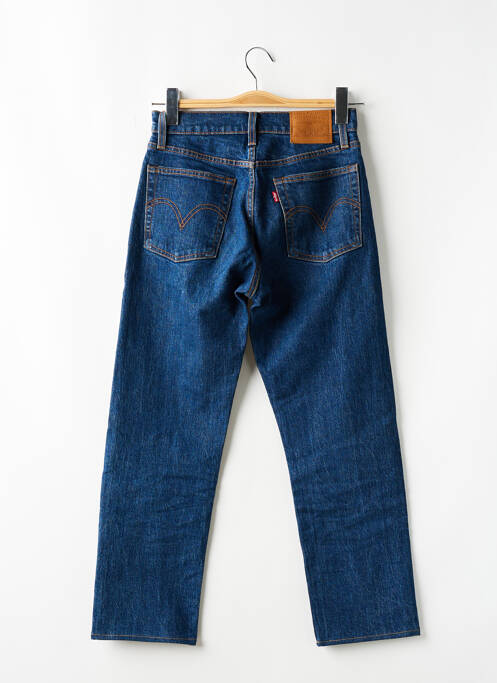 Blugi cu croială dreaptă albastru LEVIS femeie