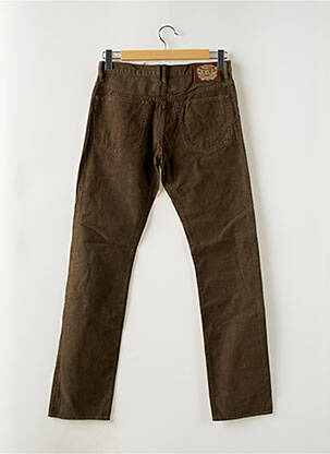 Pantalon slim țesătură catifea mărime normală verde POLO JEANS COMPANY bărbat