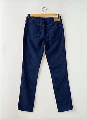 Pantalon slim țesătură catifea mărime normală albastru HARTFORD bărbat
