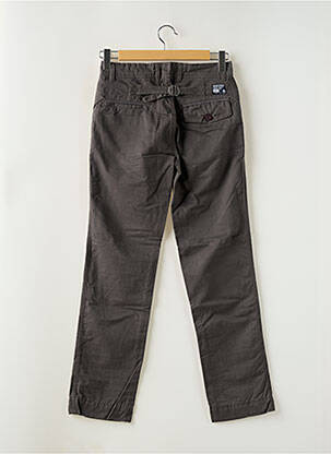 Pantalon chino țesătură poplin mărime normală gri SUPERDRY bărbat