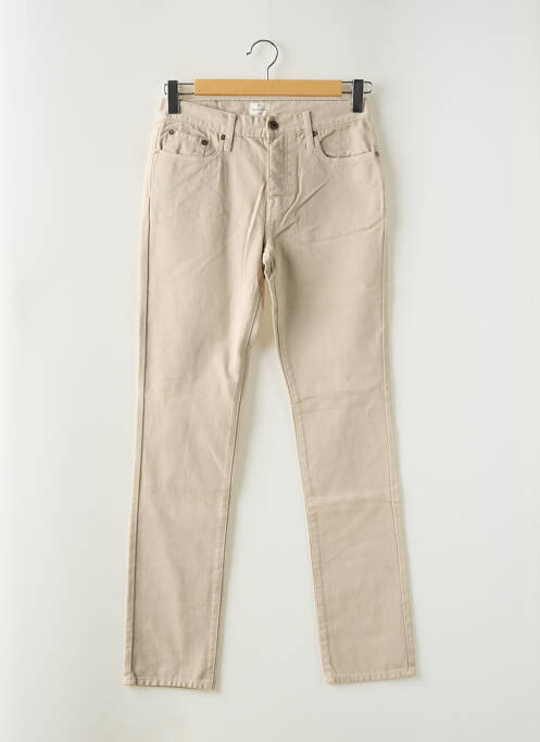 Blugi cu croială slim bej HARTFORD bărbat