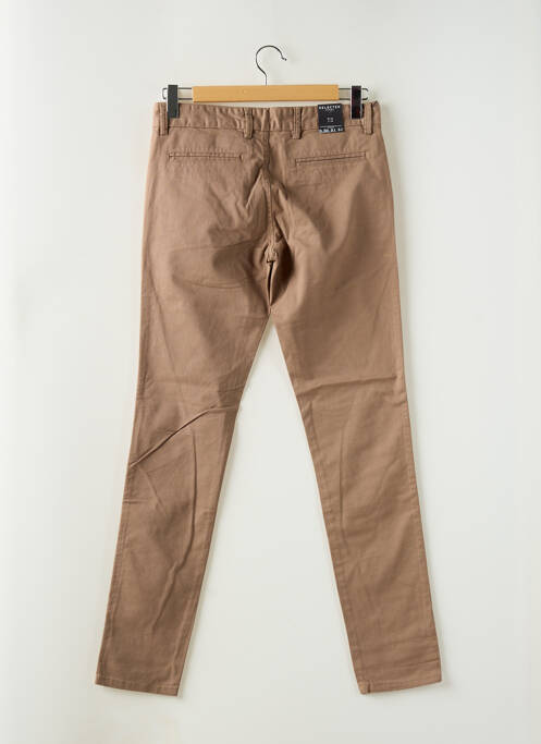 Blugi cu croială slim maro SELECTED bărbat