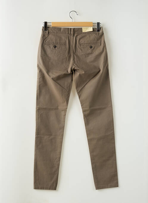 Pantalon chino maro SELECTED bărbat