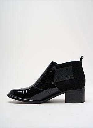 Botine/ghete toc de 4 la 6 cm negru KARSTON femeie