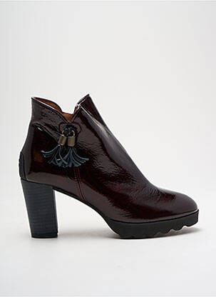 Botine/Ghete roșu GODY femeie