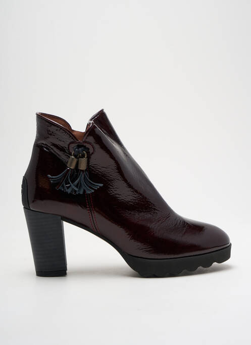 Botine/Ghete roșu GODY femeie