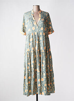 Rochie lungă verde GENESIS femeie