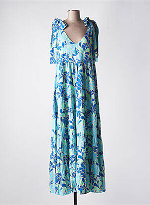 Rochie lungă albastru GENESIS femeie