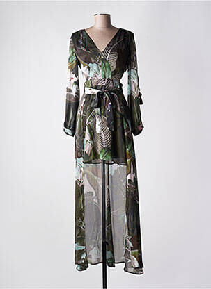 Rochie lungă verde GUESS femeie