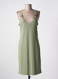 Rochie midi fără mâneci fără mâneci verde GUESS femme