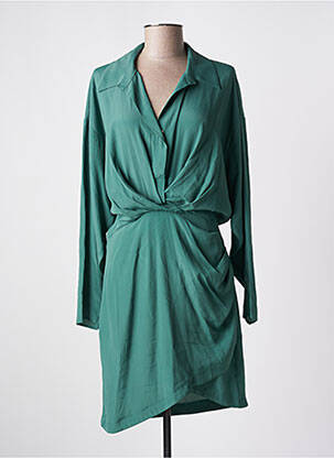 Rochie midi mâneci lungi mâneci lungi verde IMPERIAL femeie