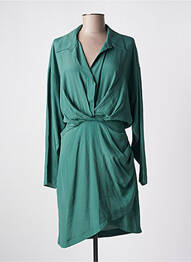 Rochie midi mâneci lungi mâneci lungi verde IMPERIAL femme