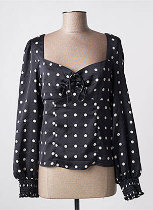 Bluză mâneci lungi mâneci lungi negru GUESS femeie