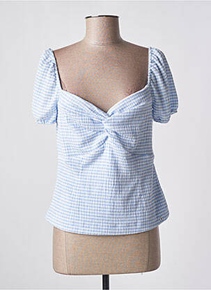 Top albastru GUESS femeie