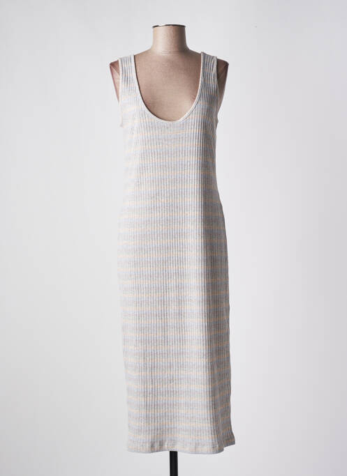 Rochie lungă gri SESSUN femeie