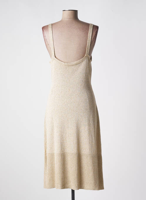 Rochie pulover auriu GUESS femeie