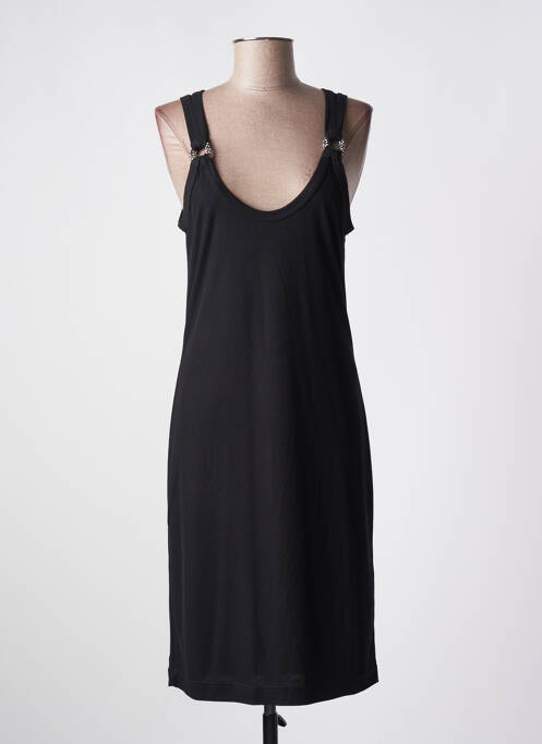 Rochie midi negru GUESS femeie