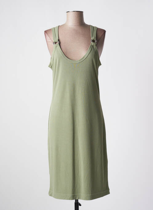 Rochie midi verde GUESS femeie