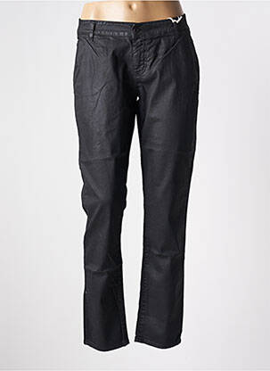 Blugi cu croială dreaptă negru PLEASE femeie