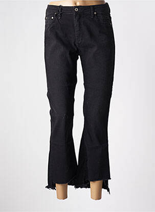 Blugi cu croială evazată negru PLEASE femeie