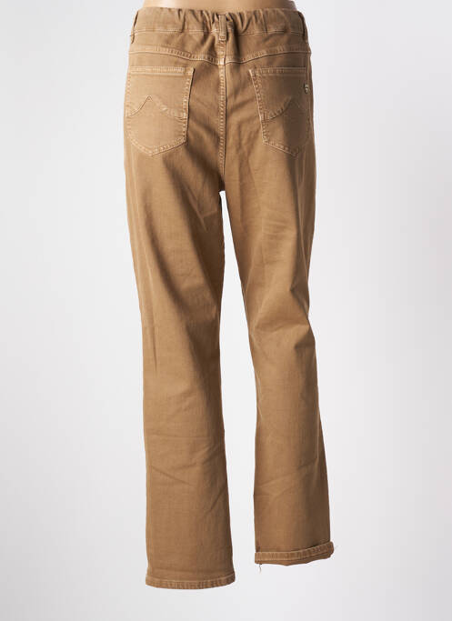 Blugi cu croială dreaptă maro PLEASE femeie