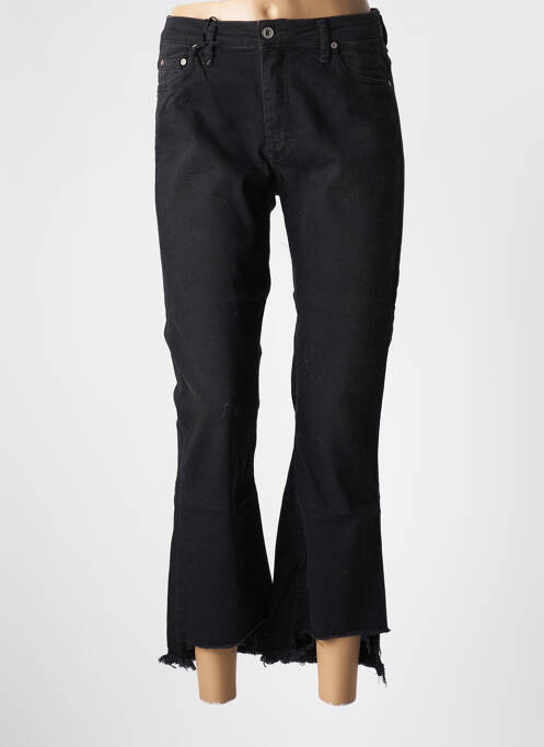 Blugi cu croială evazată negru PLEASE femeie