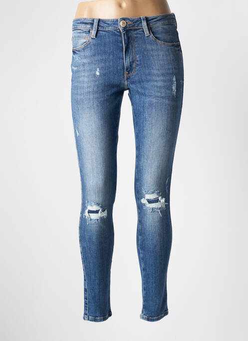 Blugi skinny albastru GUESS femeie